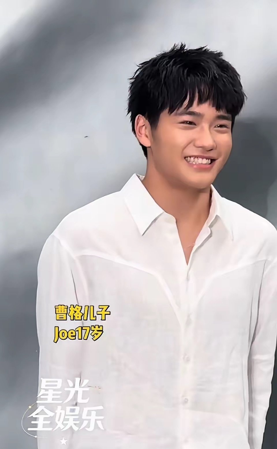 曹格的儿子Joe竟然长这么大了！感觉比娱乐圈很多明星还帅气！ 