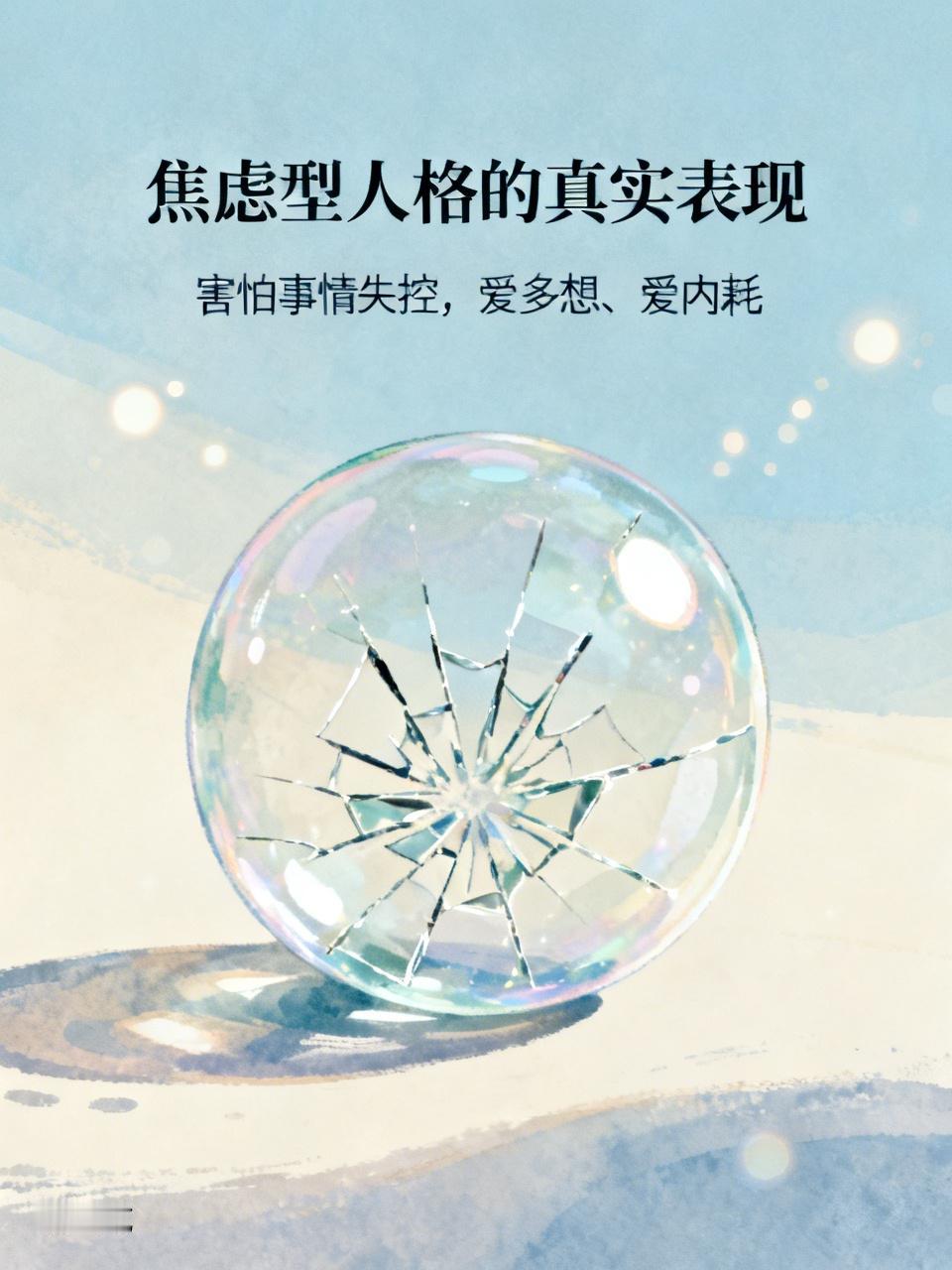 别再觉得自己只是爱多想、爱内耗了，这其实是典型的焦虑型人格。
 
本质不是矫情，