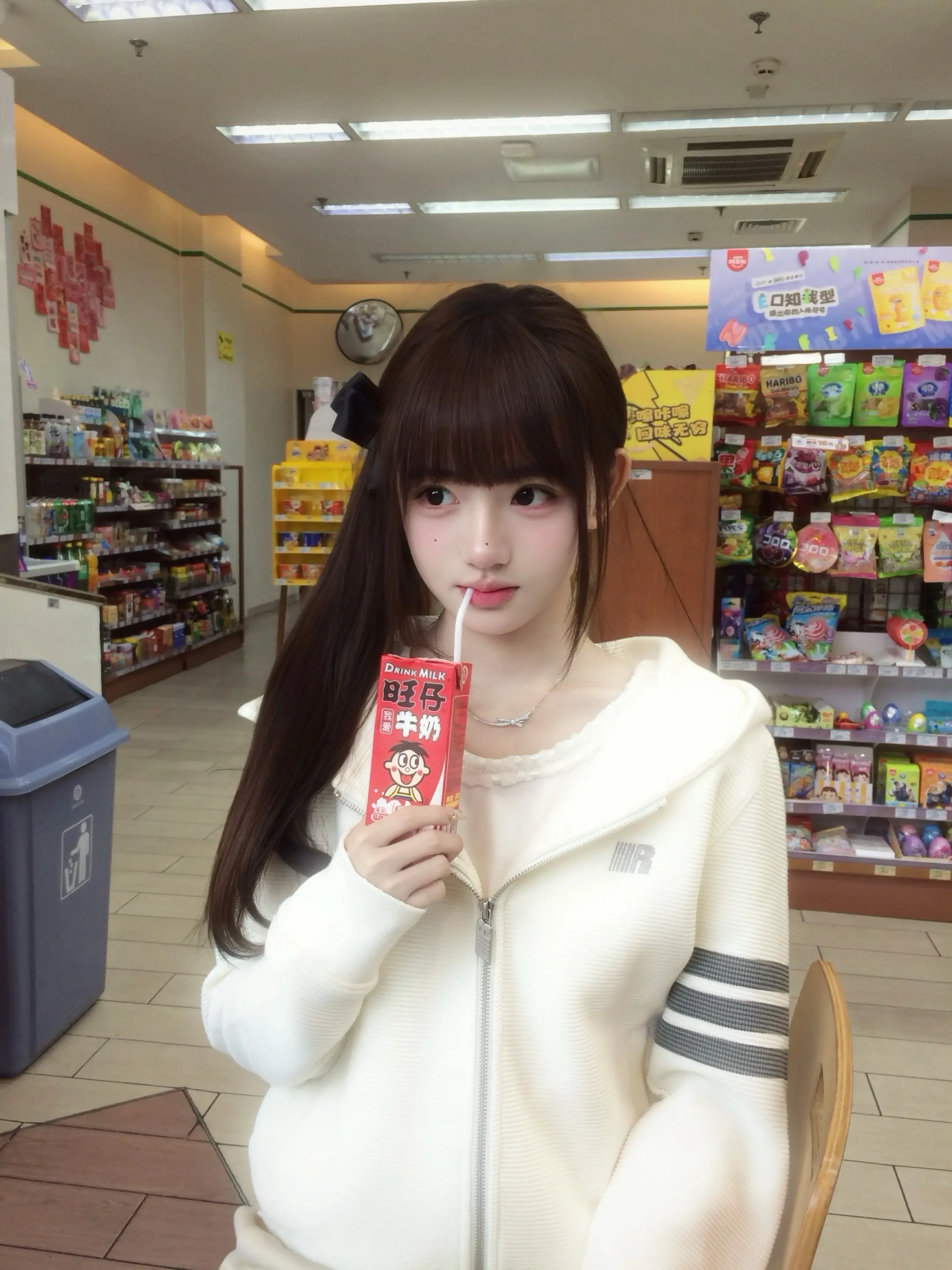 我不就亲了你一下 你找人把我齐刘海打歪也太过分了吧•̆.•̑