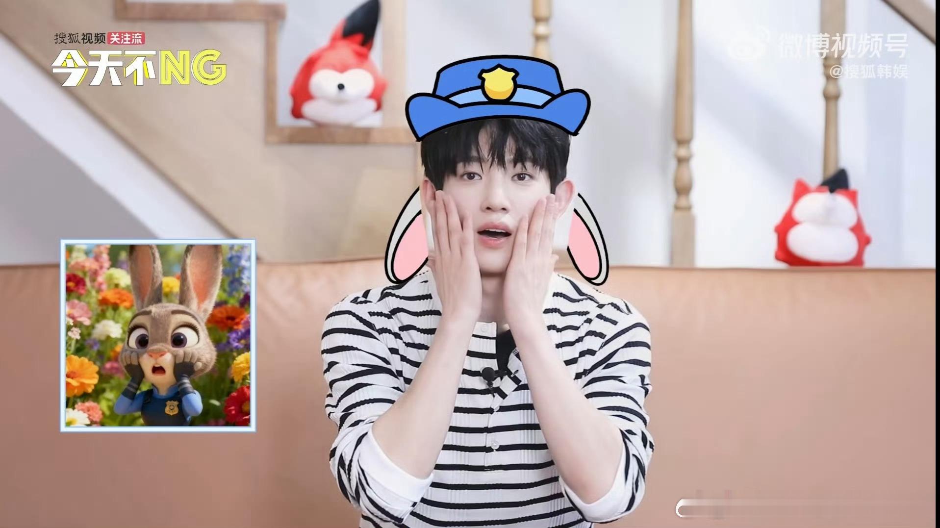 朴时宇搜狐专访  怎么会有这么萌的妹子，大家都来看行吗？宝宝以后多接采访好不好，