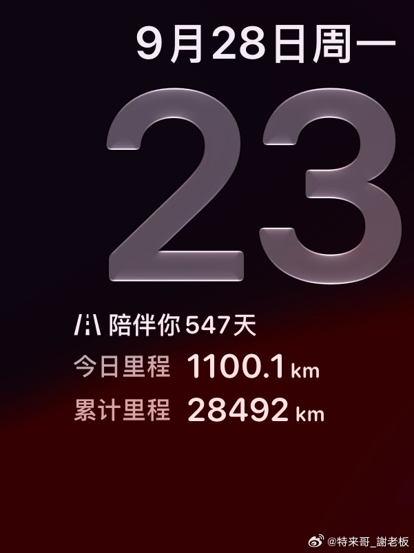 自从开了蔚来，1000km的通勤，说出发就出发，当天就能抵达，高铁对我来说已经没