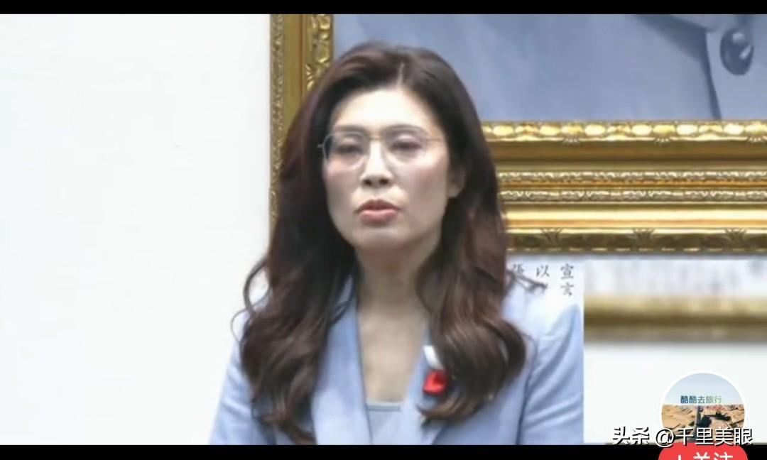 今天，卢秀燕在郑丽文接到中国大陆邀访当日，有意公然接受媒体专访，谈支持军购案为8