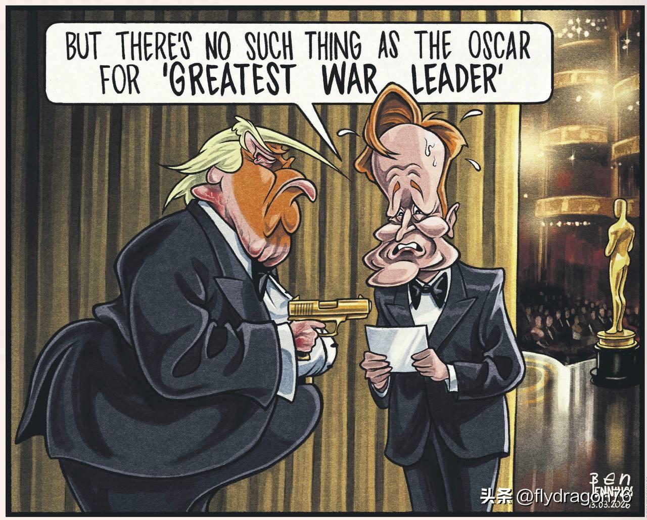 《卫报》已在展望本周末奥斯卡颁奖典礼的盛况，并写道：“不过，奥斯卡奖项中可没有‘