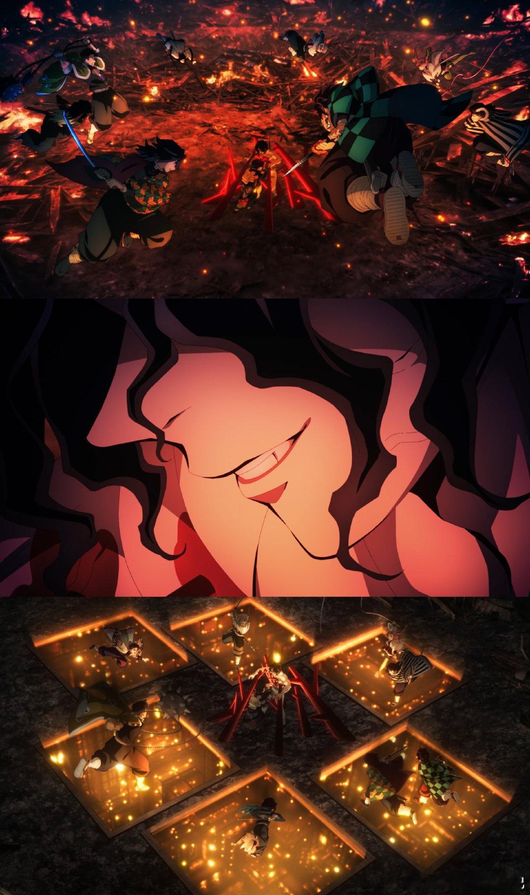 破晓前的终极鏖战！无限城中，日轮刀与血鬼术碰撞出极致火花。炭治郎一行坚守初心，用