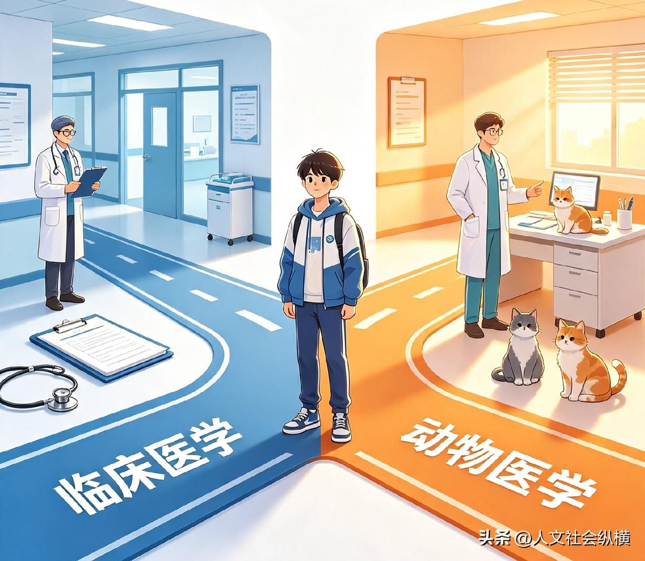 为什么年轻人宁愿做兽医，也不当人医了？
今年高考志愿爆出一个扎心现实：不少高校动