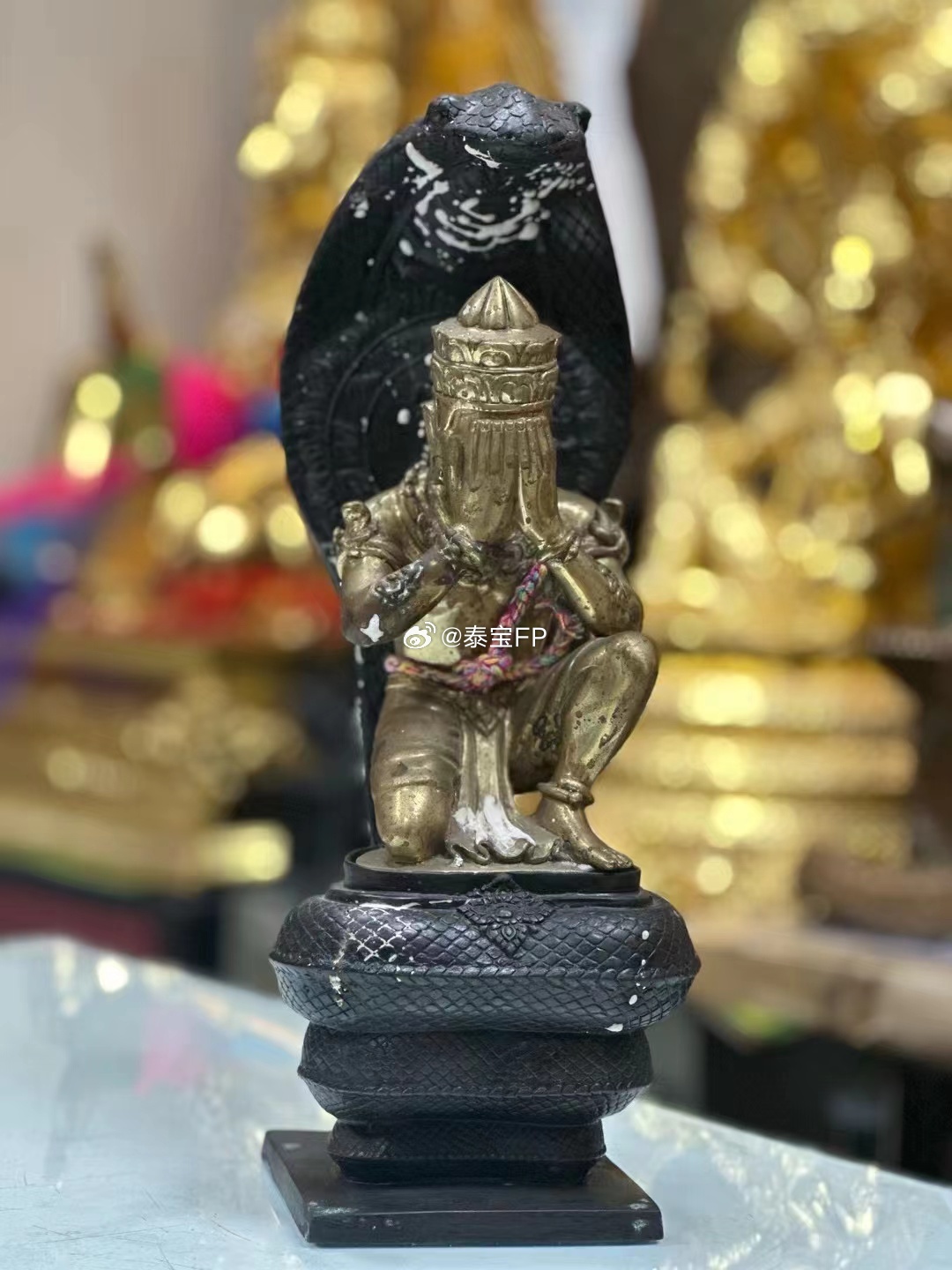 瓦普泰萨丸阿赞初第一期旁巴干，没有这个供台没有灵魂。收藏饰品