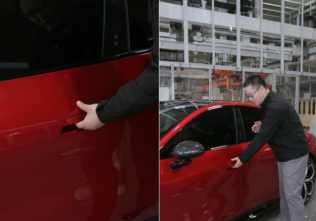 新一代SU7车门可电动也可机械直播中雷总透露，新一代小米SU7在安全方面又做了非