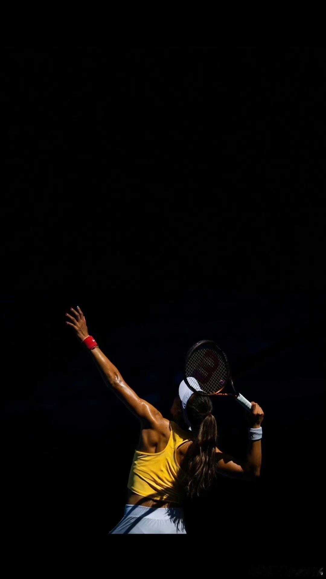 郑钦文一些赛场神图，力量之美！ 