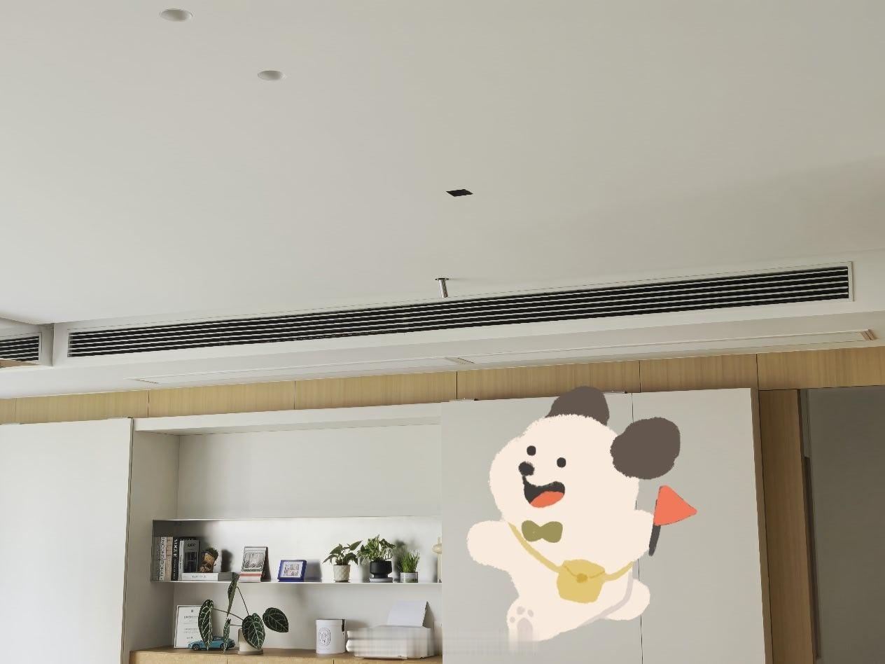 空调隐形支出有多可怕  中央空调的加长出风口绝对算一个我们还是用的格力的自带风口