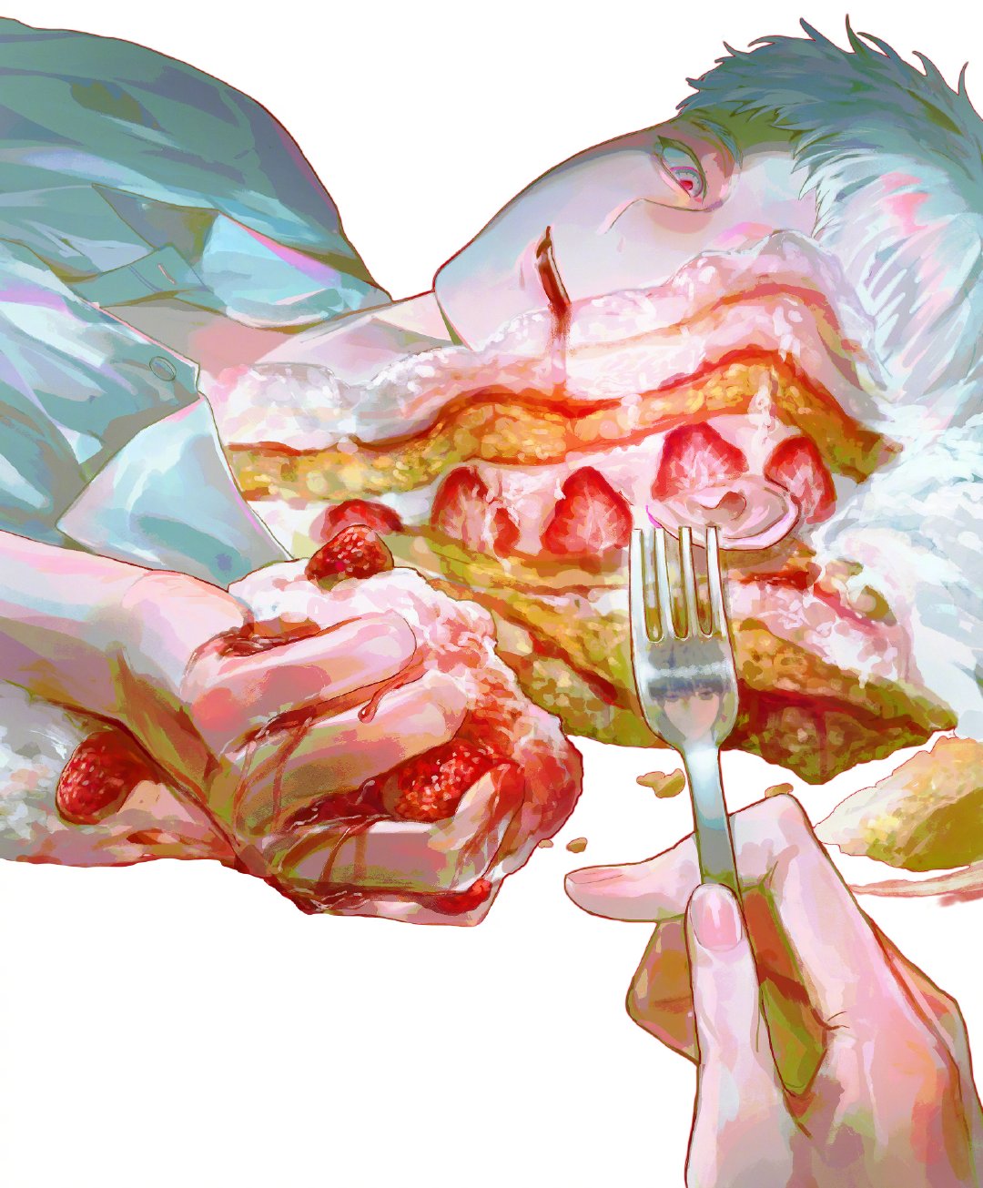 《光死去的夏天》카 老师的同人画作真的神中神！！ 