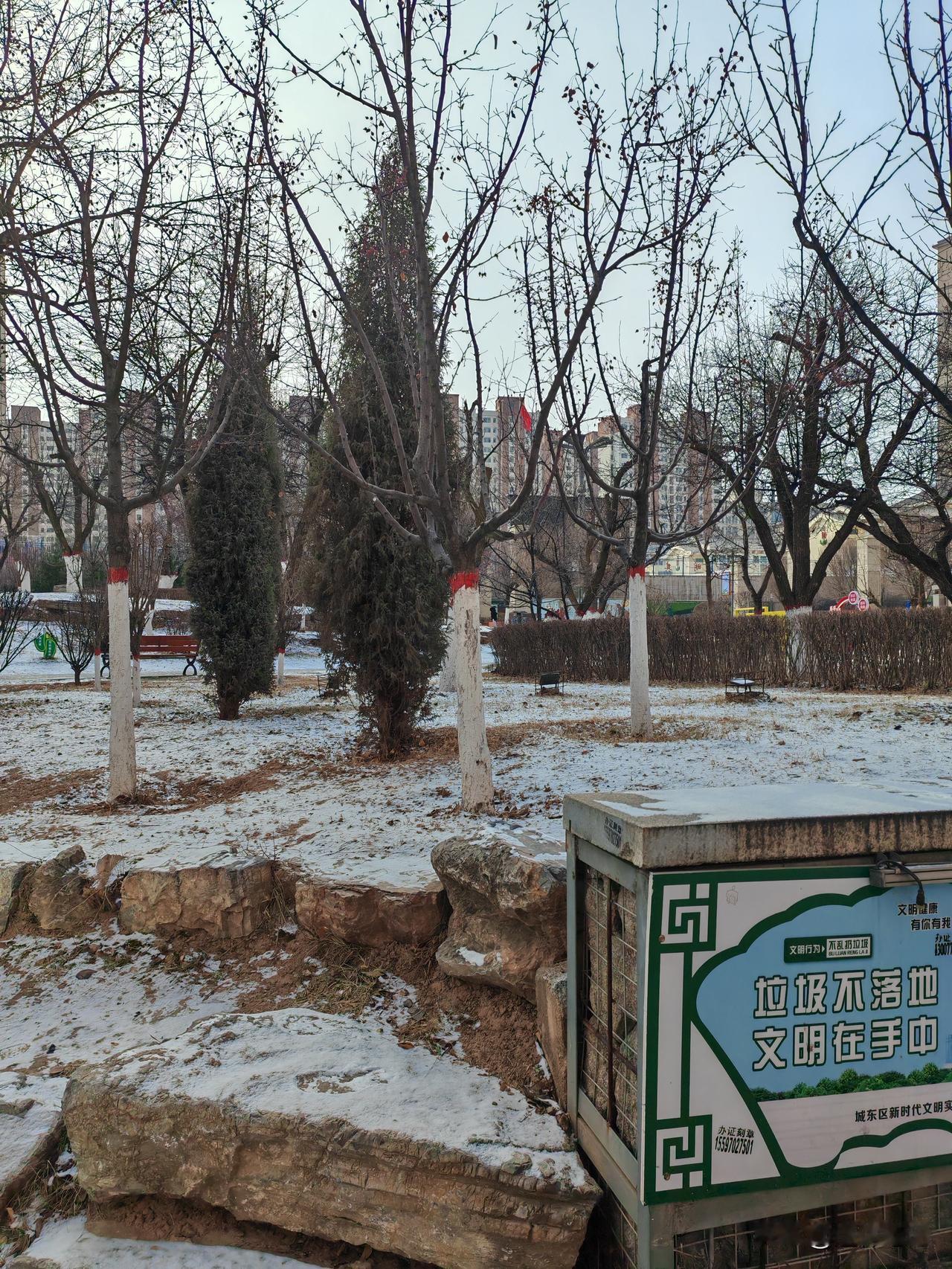 晒图笔记大赛这就是我们这里下雪以后的场景，我觉得还是非常难得的，所以拍下了这张实