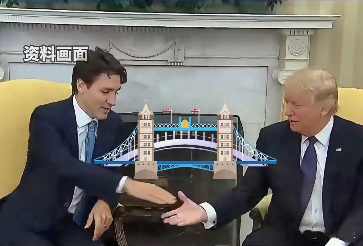 这事儿真是活久见！

加拿大自掏腰包57亿美金修的大桥，马上要剪彩了，特朗普突然