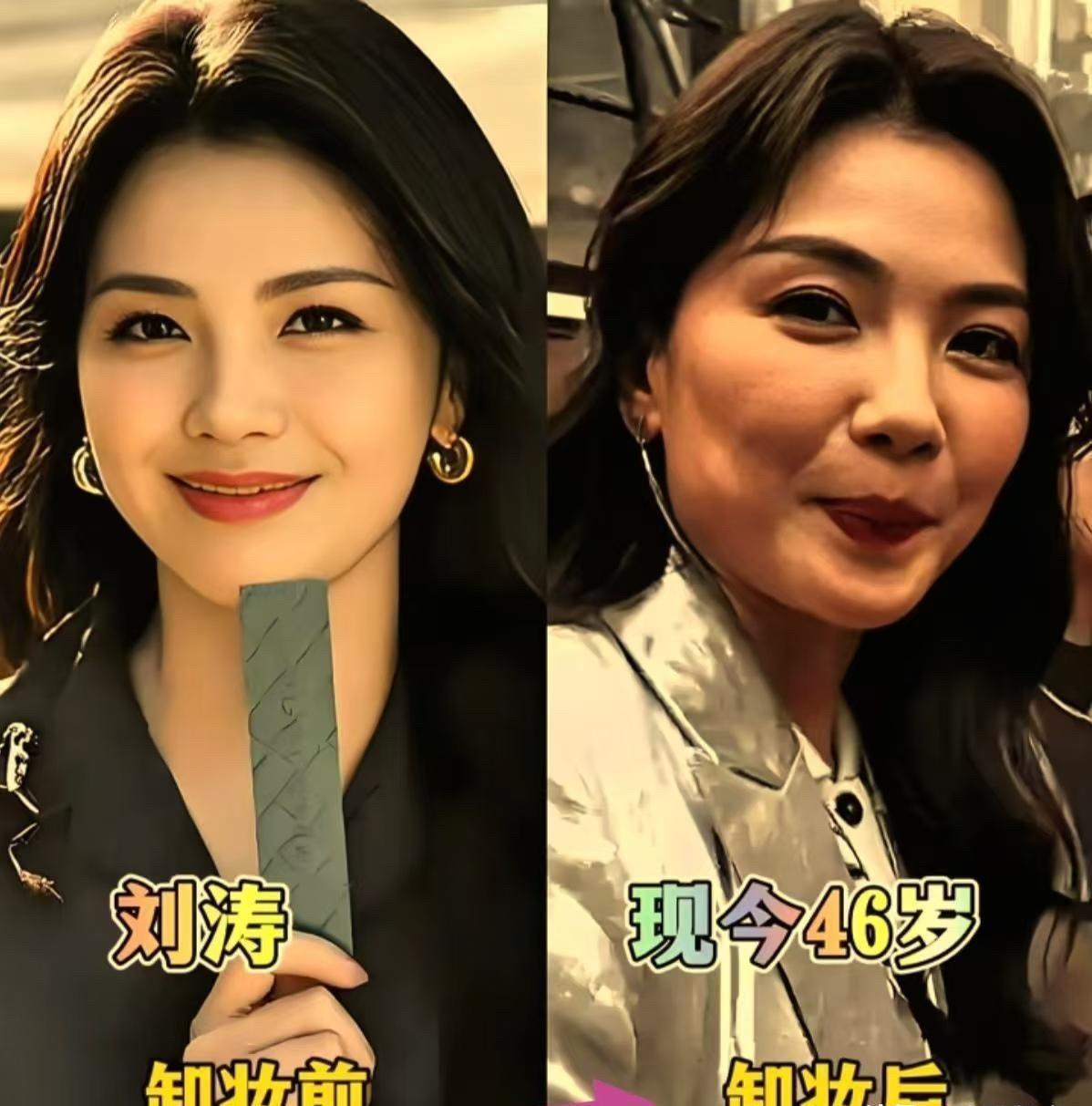 刘涛素颜出镜，46岁的皮肤状态让不少网友直呼“这才是自然美”，军人出身的她，看着