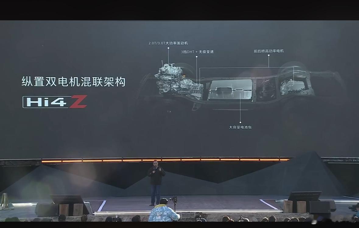 长城Hi4Z混动架构今天发布，定位应用面稍微更广一些的“泛越野”，支持解耦四驱，
