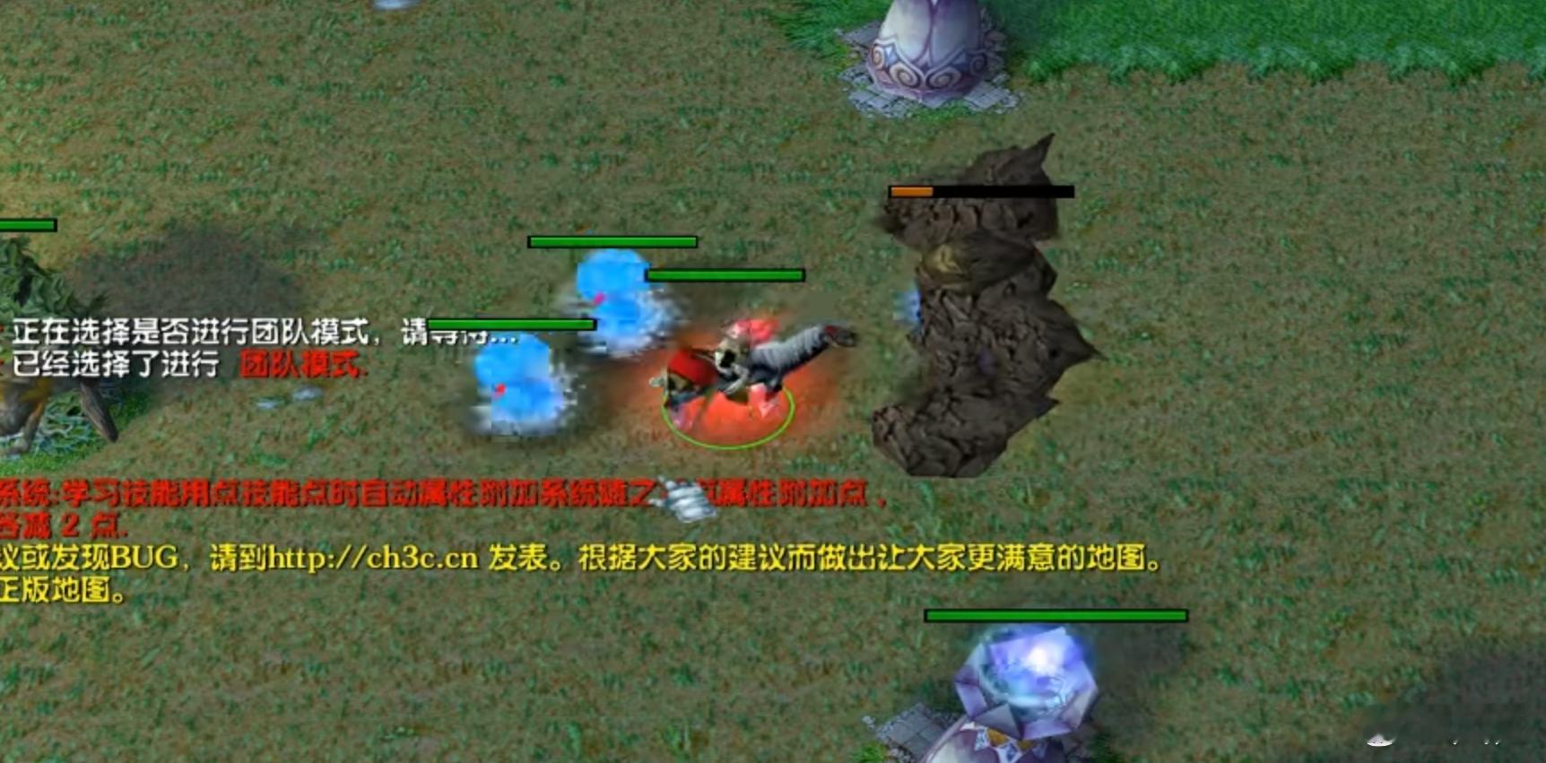 又看到张截图，这地图应该也足够老了[doge]当年我是先玩的这个再玩的DOTA，