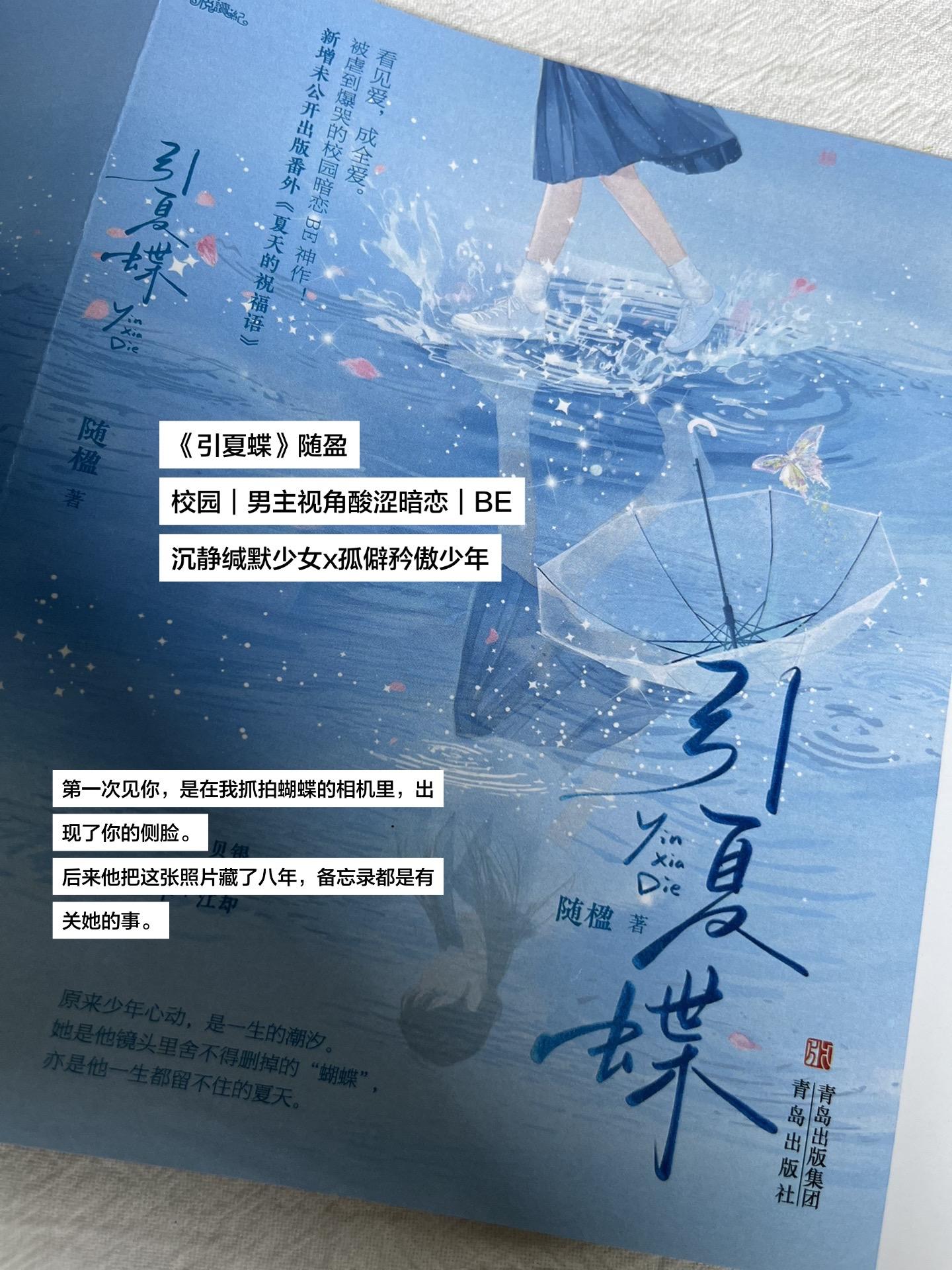 《引夏蝶》随盈 校园｜男主视角酸涩暗恋｜BE 沉静缄默少女x孤僻矜傲少...