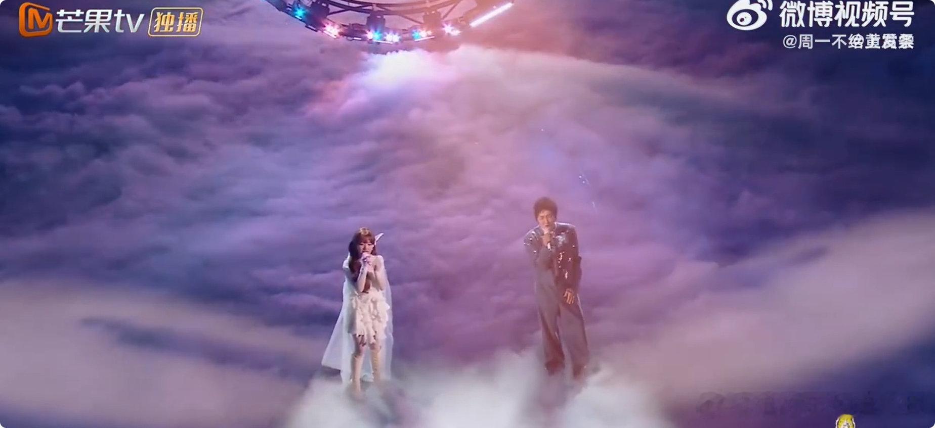 黄霄雲孙楠再见深海治愈buff叠满被这个舞台狠狠治愈了！孙楠黄霄雲的嗓音太搭了，
