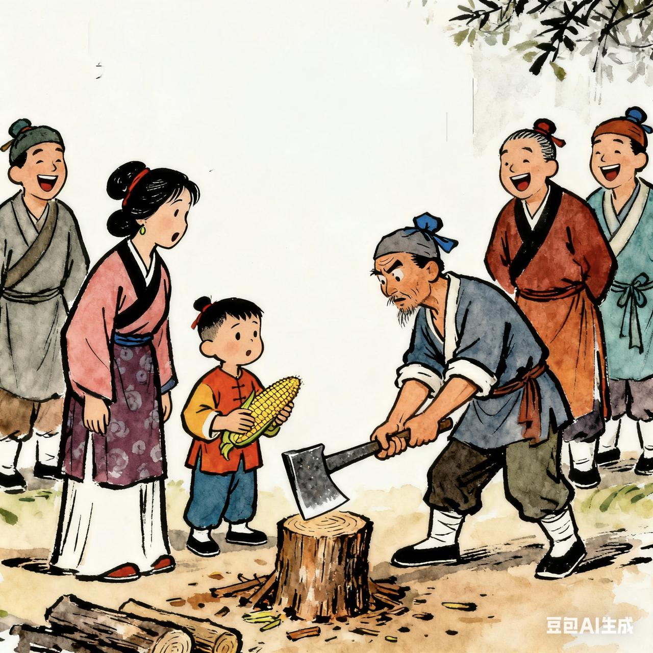 古代笑话

村里王寡妇性子爽朗，丈夫走后独自拉扯俩娃，日子过得麻利。
 
这天邻