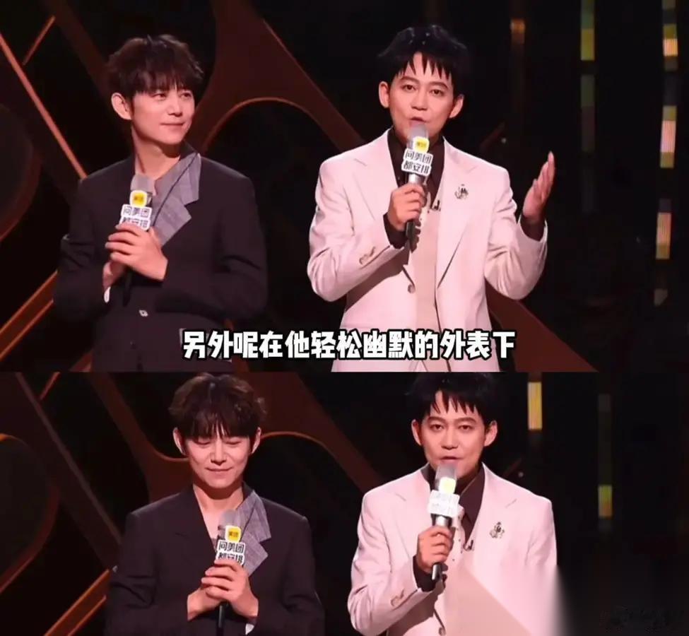 何炅在综艺里抛出一个串场任务，让苏醒介绍一下台上的张远。谁能想到，苏醒接过话筒，