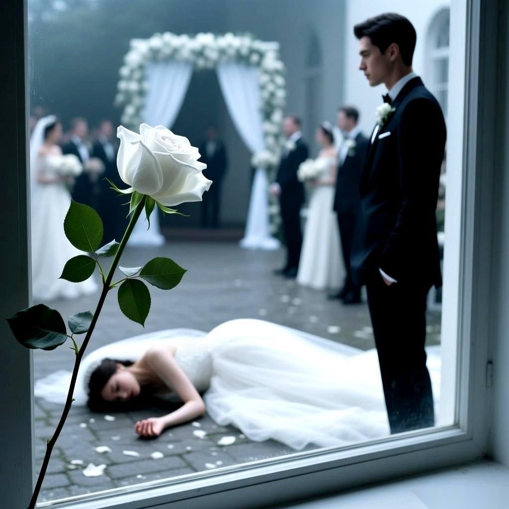 人还热乎的时候，两家人抢着要。
人一凉，婚纱都还没换下来，就成了两家都不要的“麻