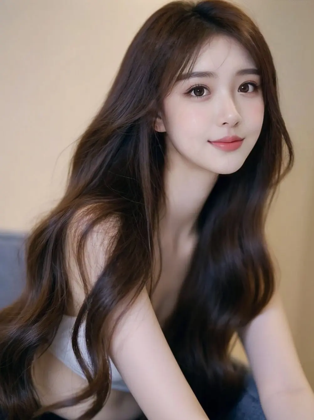 AI柔发人像 ai创作 原来ai写真可以这么美  谁拍谁好看 美出高级感