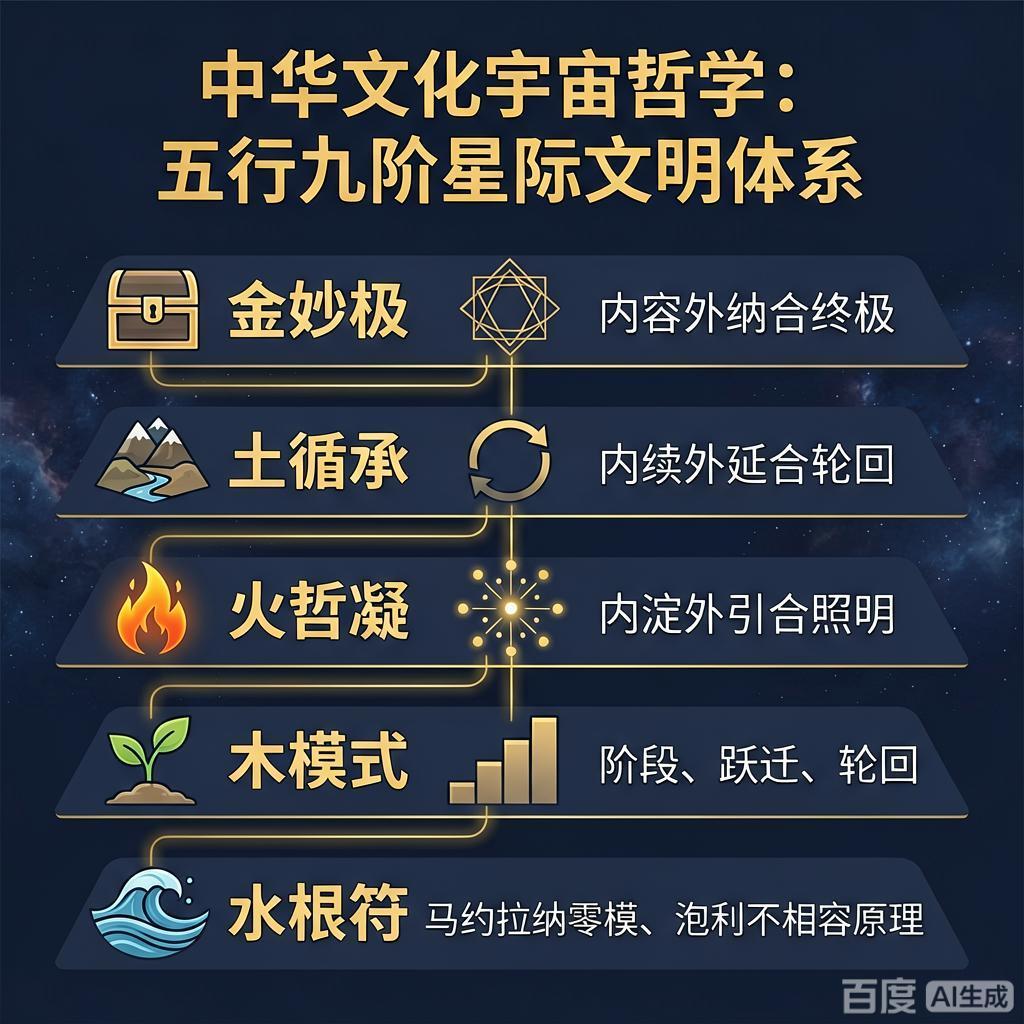 五行九阶规律体系。这个独特的五行九阶规律体系，历经人类历史的悠悠长河，始终保持着