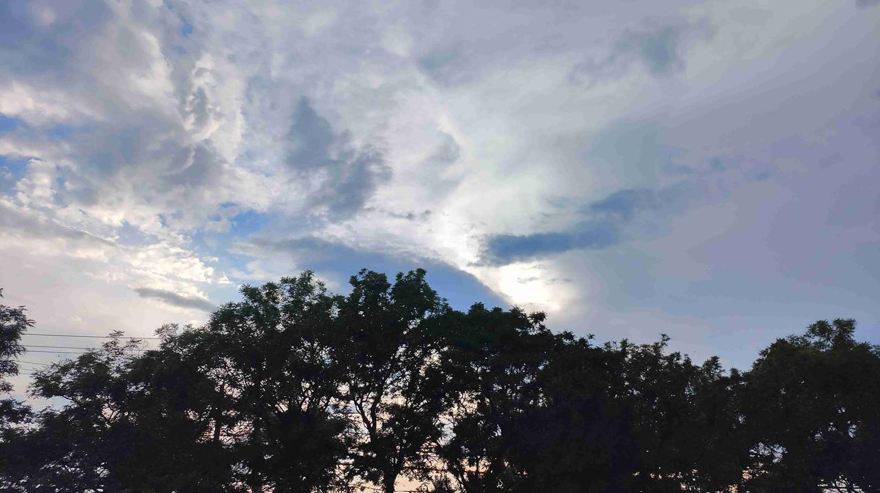 我的今日状态：🏝️旅行度假
我这里的天气：🌈雨过天晴