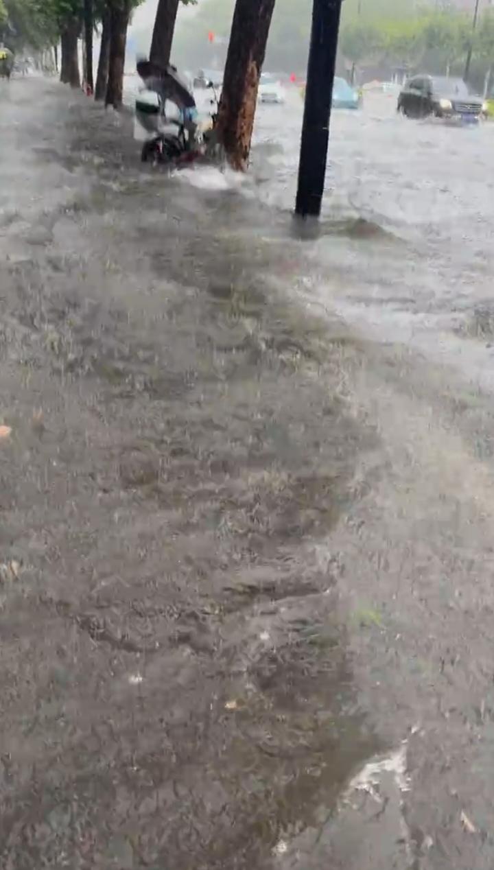 上海暴雨预警跳级升红！6小时220毫米强降雨，极端天气别存半分侥幸
 
上海市气