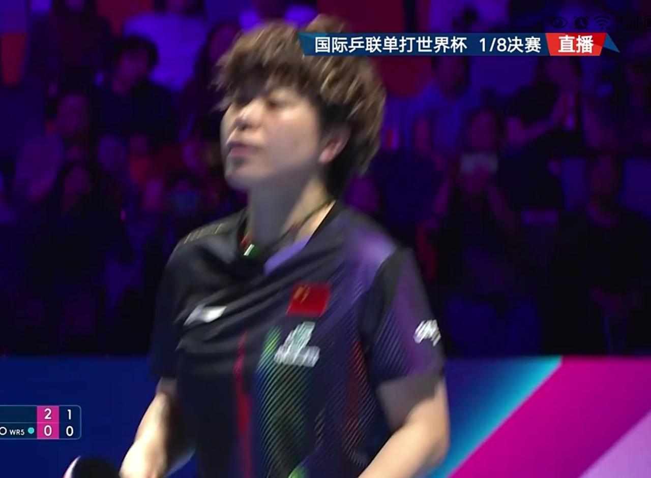 国际乒联单打世界杯女单八强争夺战：王艺迪4-1张本美和晋级八强
​
​     