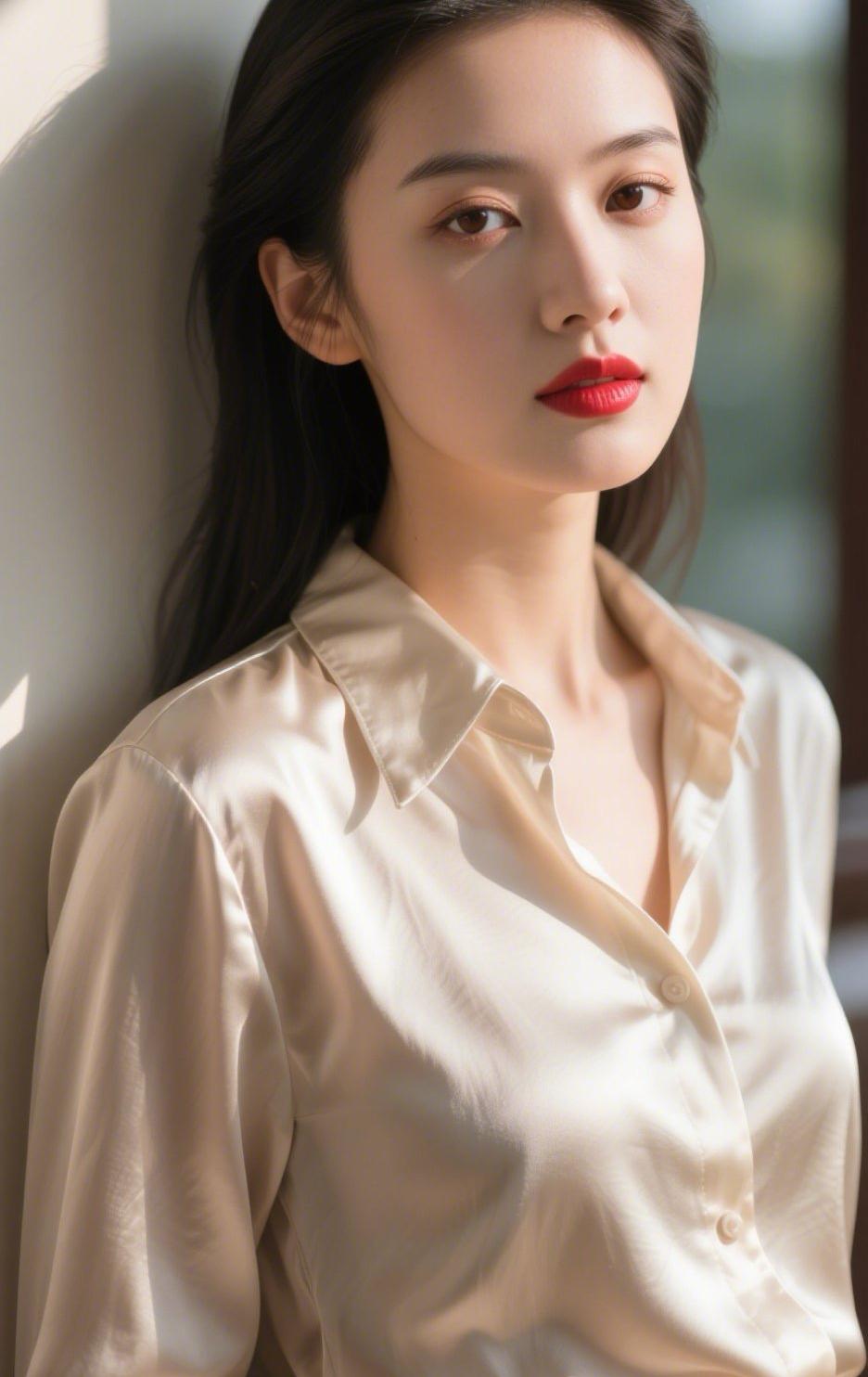 都说美女，可是你们知道美女的烦恼吗？
根本没多少人来亲近哦…[捂脸][捂脸][捂