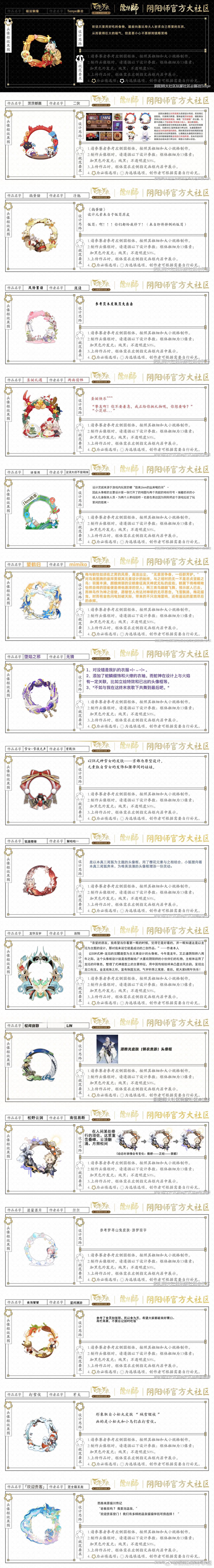 阴阳师手游[超话]  2024百绘罗衣头像框设计大赛获奖作品公示——🥇妙绘奖（