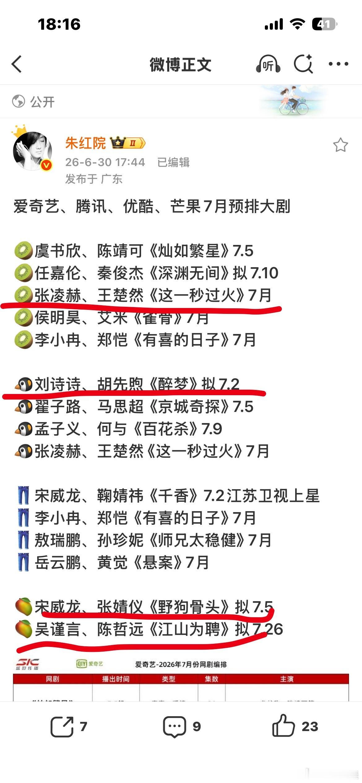 七月各大平台排播，我最期待这四部：这一秒过火醉梦野狗骨头江山为聘请每一部都给我支
