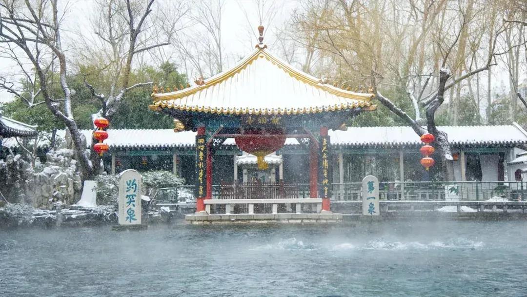 济南的雪终于来了。期盼的不是雪，而是有你的冬天。

