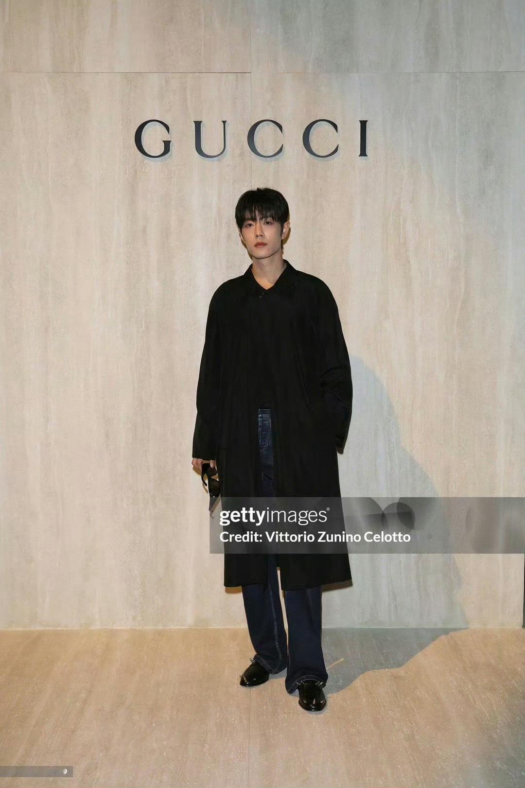 Gucci米兰时装周，肖战生图，抗住了吗？（原图） 