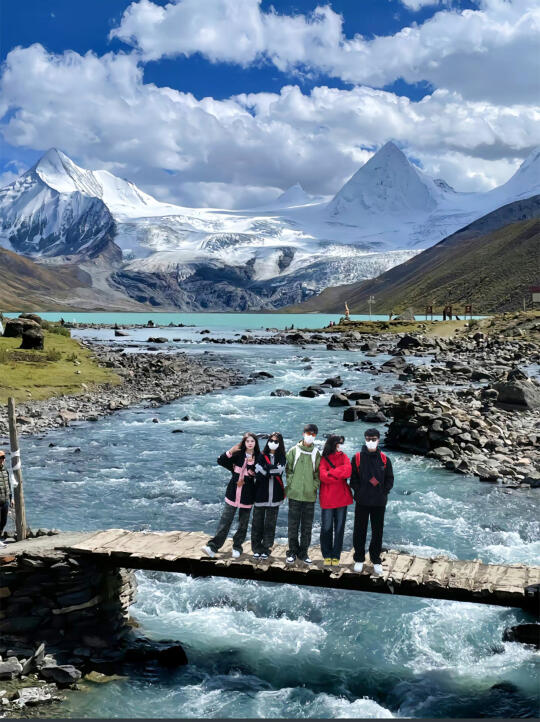 为了这条桥来的萨普神山，真的比冰岛还震撼