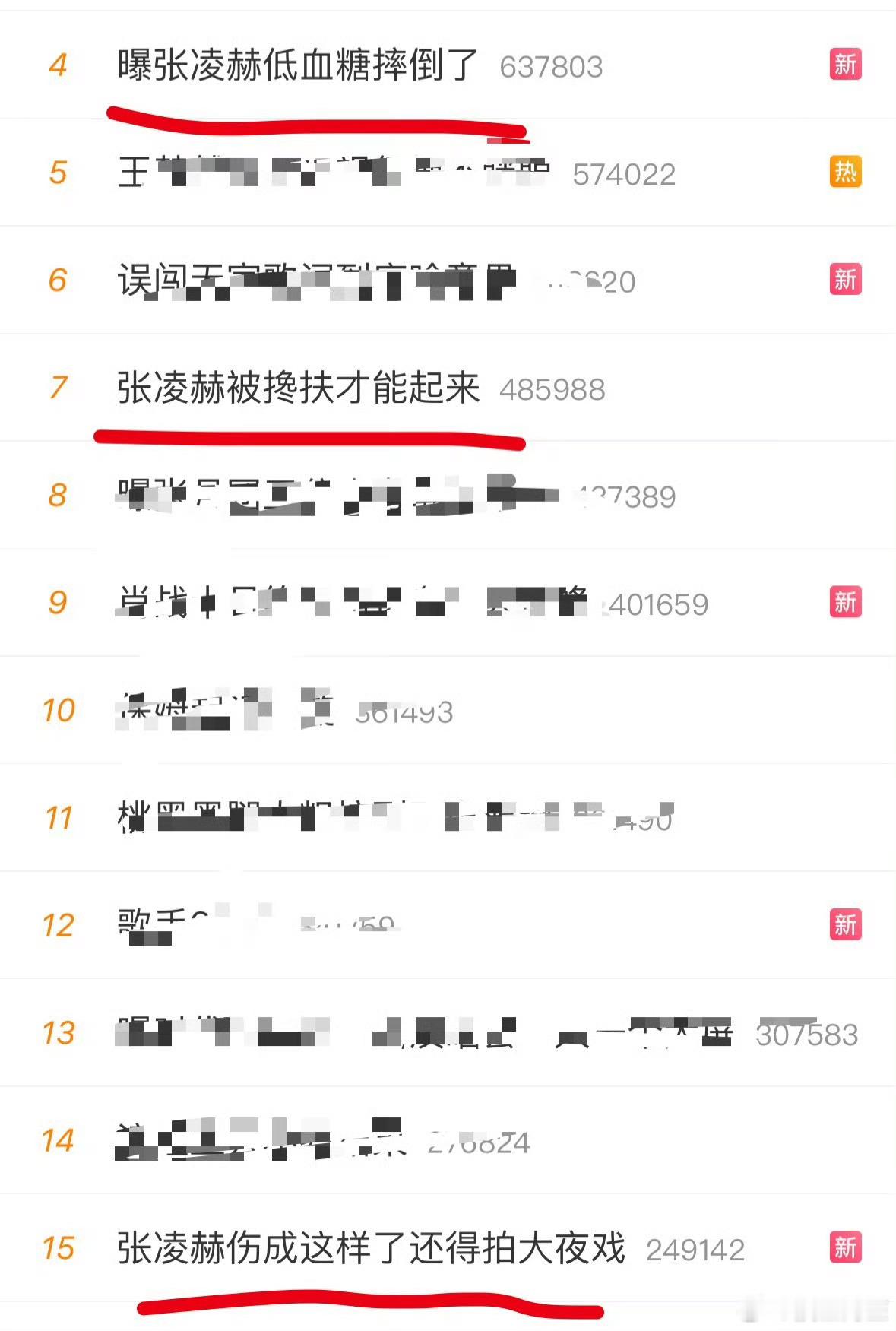 张凌赫这几个热搜都像是故意引嘲的…… 