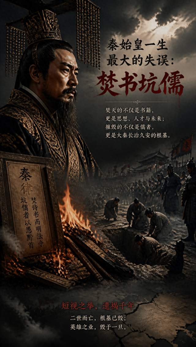 秦始皇一生最大的失误是什么？