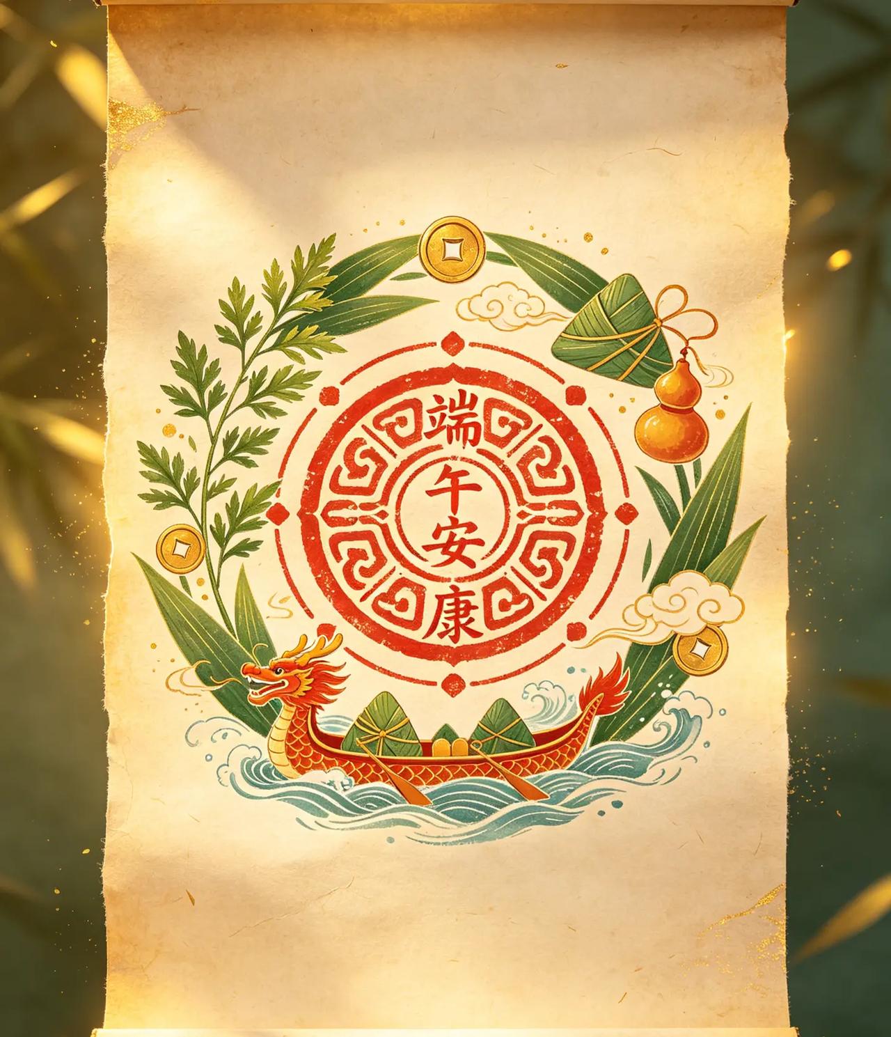 端午安康，岁月吉祥。端午节祈福安康 端午习俗