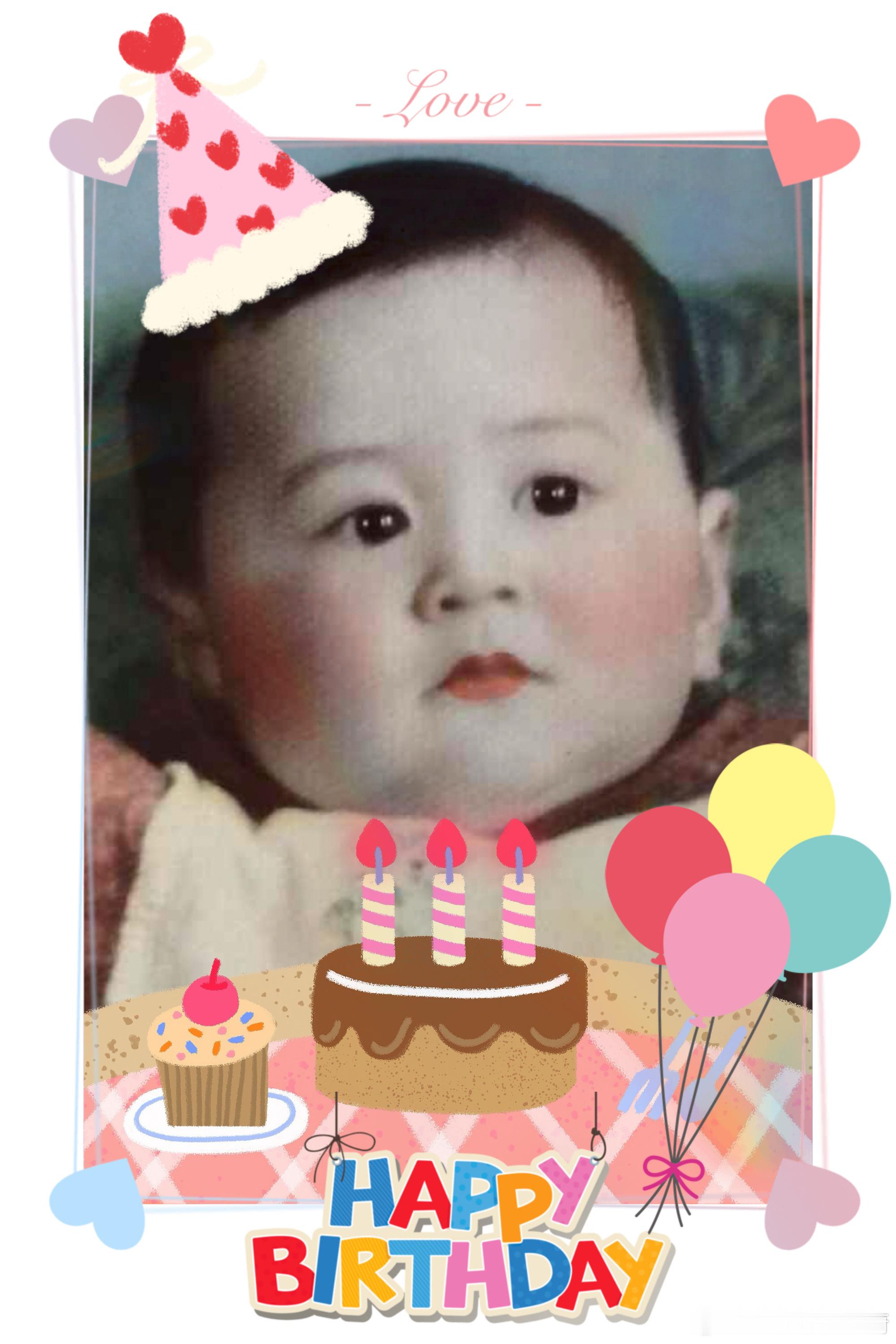 亲爱的老爸生日快乐🎂身体健康，平安快乐🎉继续做一个没有烦恼的小男孩👦🏻 