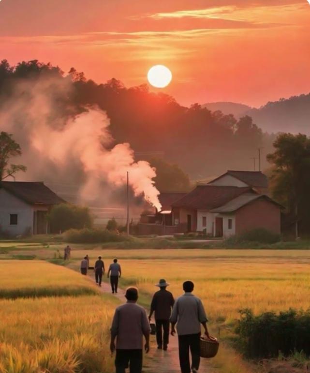 定格家乡落日，温柔了整个黄昏
 
随手抬头，邂逅了家乡绝美的落日瞬间🌇
 
夕