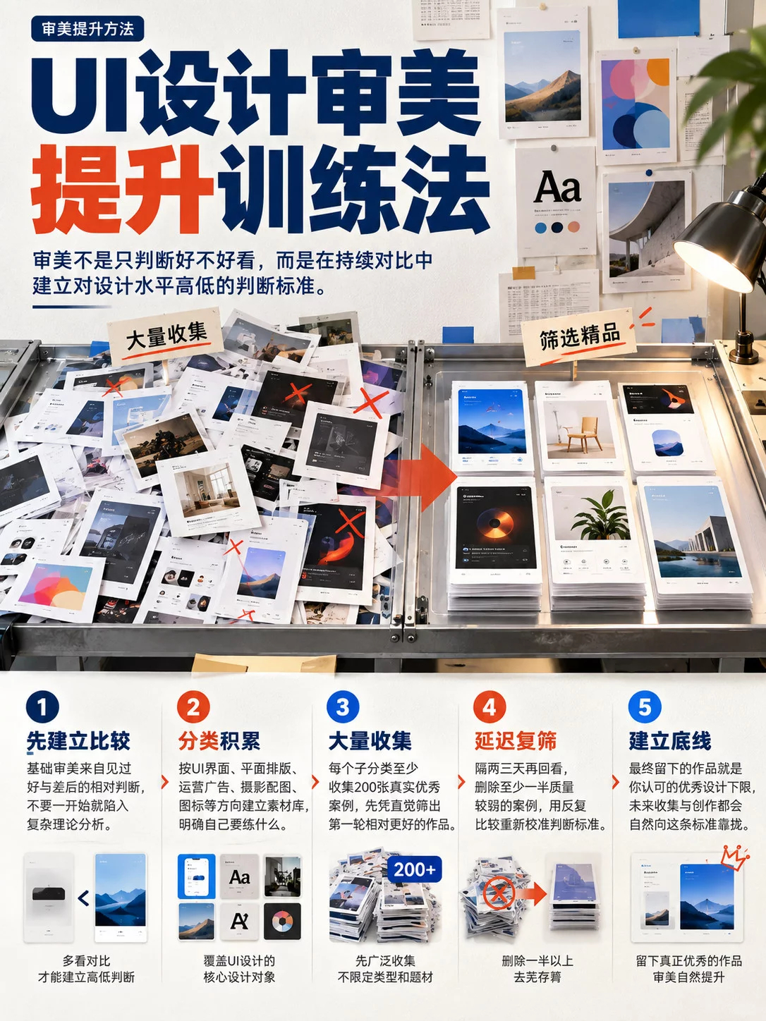 UI设计师怎么提升审美？这套任务清单教你练出来审美已经成为AI时代最重要的能力之