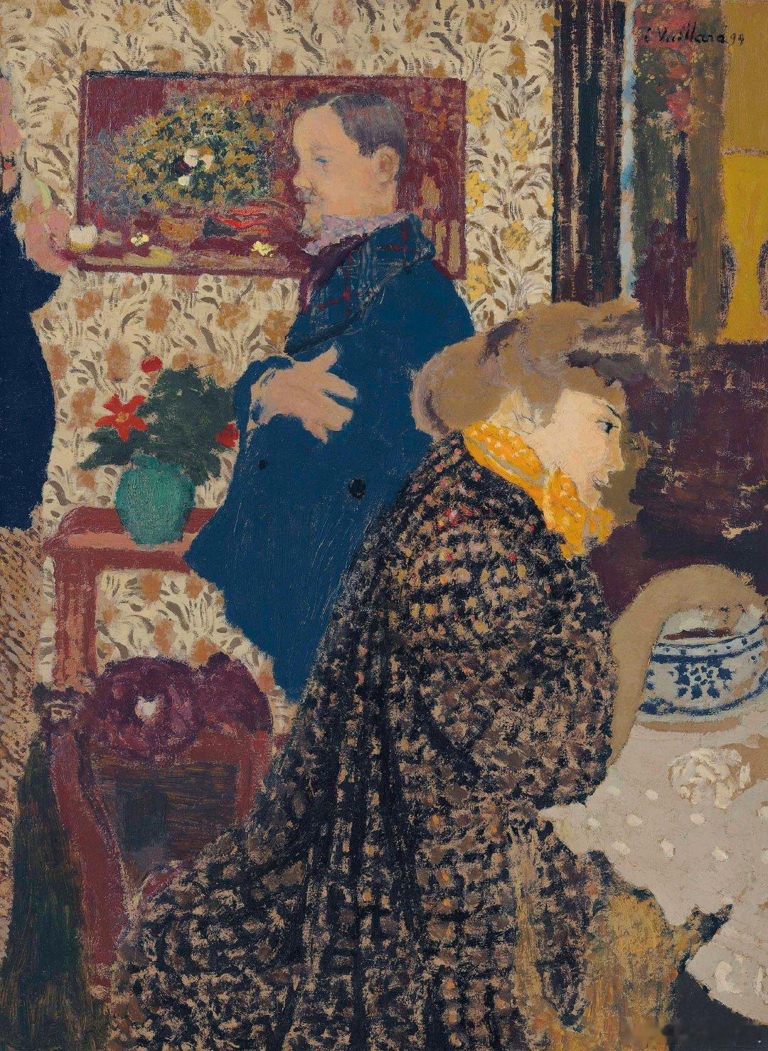 法国纳比派画家皮埃尔·博纳尔（Pierre Bonnard， 1867年10月3