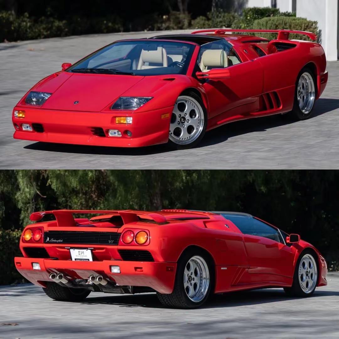 1999年Lamborghini Diablo VT Roadster，是Dia