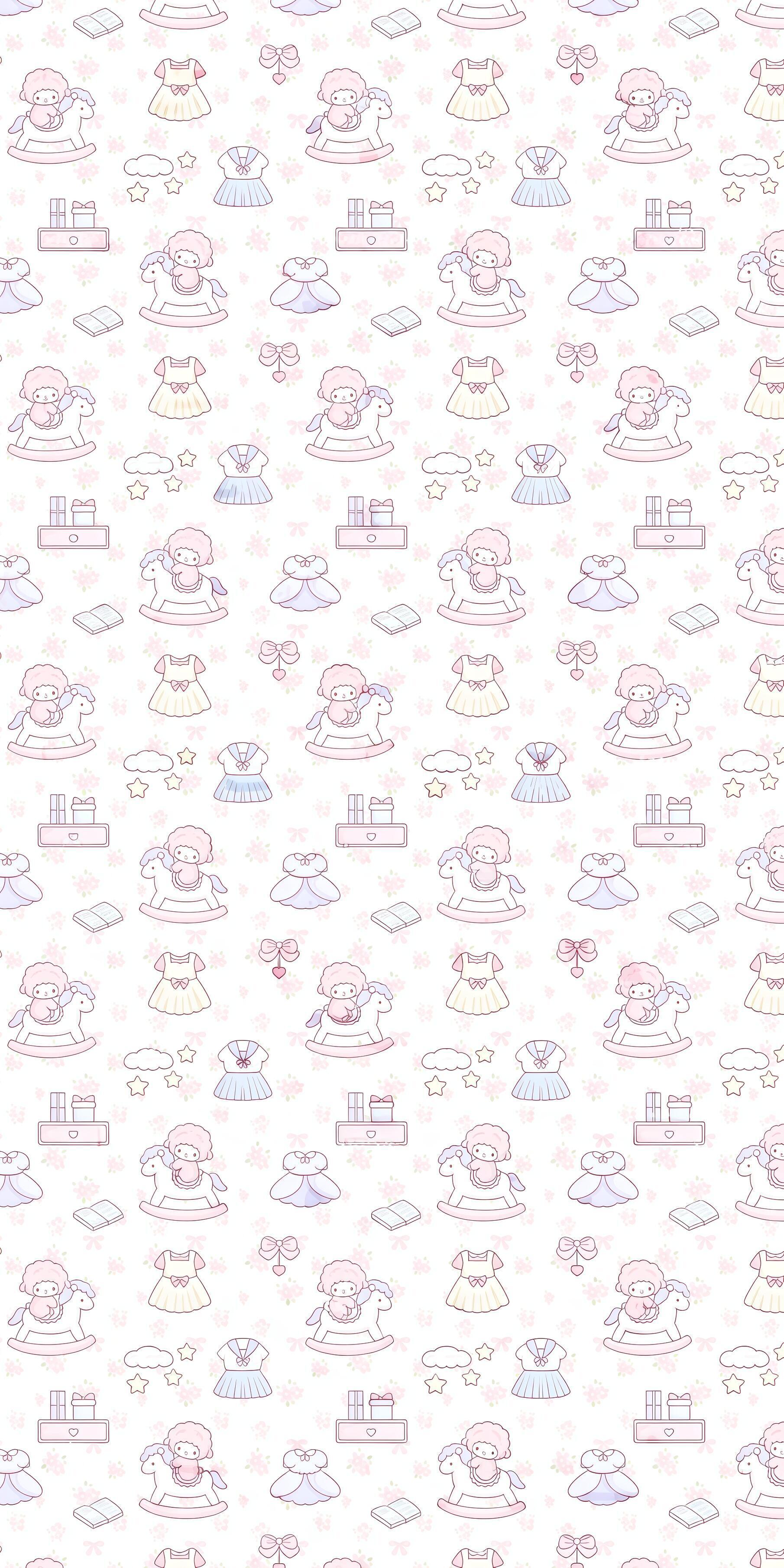 壁纸分享｜可爱壁纸｜全屏壁纸｜简约壁纸｜hello kitty｜美乐蒂｜小羊 