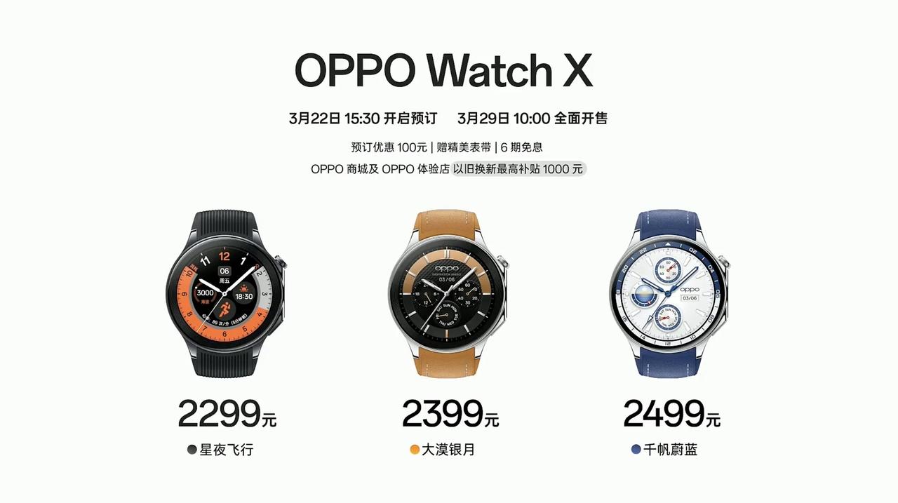OPPO出品，必属精品！就在刚刚，OPPO旗下首款圆表正式发布，价格仅为2299