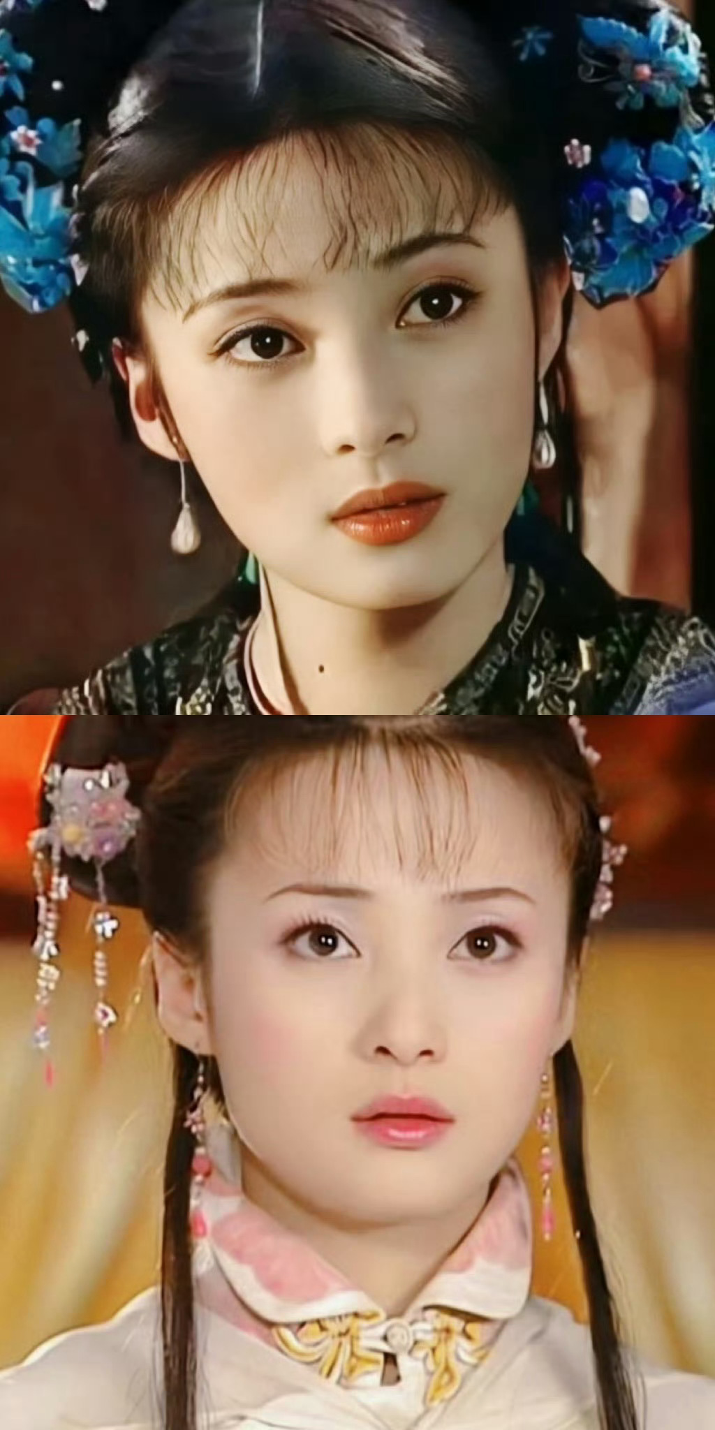 蒋勤勤年轻时真·大美女！#蒋勤勤掌管空气刘海的神# ​​​