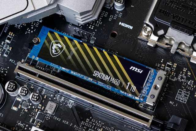 微星SPATIUM M450：实惠好用的入门级PCIe 4.0 SSD