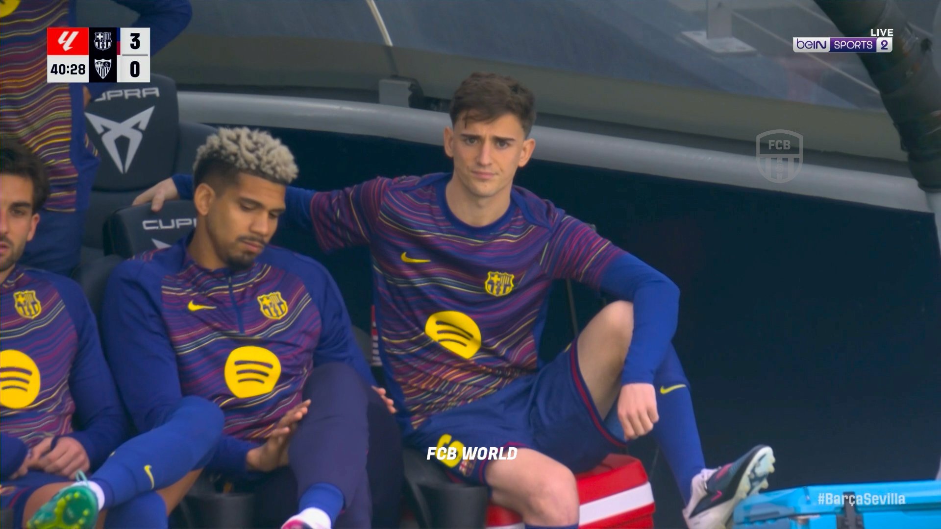 这么踢，加维要上去适应适应了😍😍😍😍 