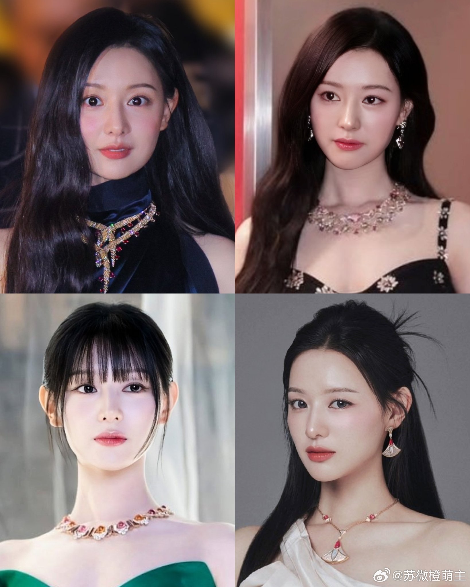 【热推万赞】宝格丽珠宝太华丽了..but最后还是金智媛的脸赢了