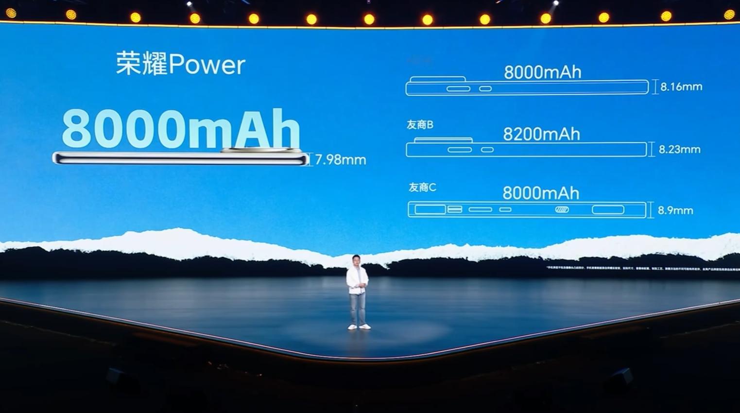 继一万毫安时的荣耀 WIN 之后，我耀继续沉浸在自己的艺术中，这回是电池更大的荣